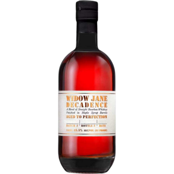 Bottle shot for  Widow Jane Decadence Bourbon 2026