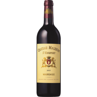 Bottle shot for 2025 Chateau Malescot St. Exupery
