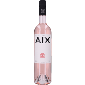 Bottle shot for 2025 Aix Provence Rose
