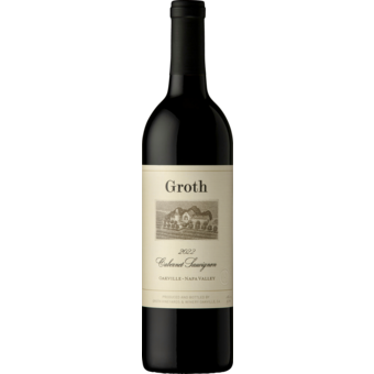 Bottle shot for 2022 Groth Cabernet Sauvignon