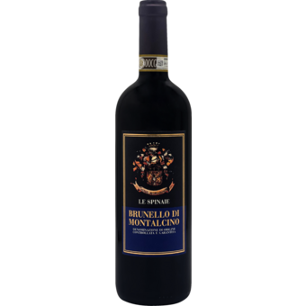 Bottle shot for 2021 Le Spinaie Brunello Di Montalcino