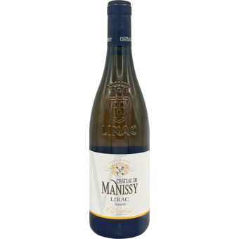 Bottle shot for 2024 Chateau De Manissy Lirac Blanc 'Trinite"