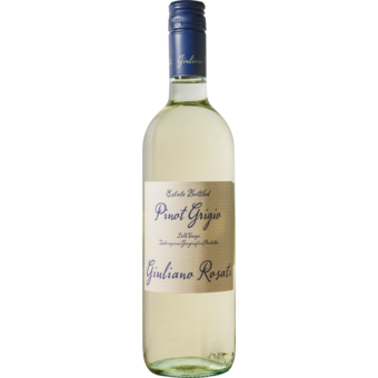 Bottle shot for 2025 Giuliano Rosati Pinot Grigio