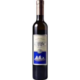 Bottle shot for 2024 Bodegas Jorge Ordonez Malaga Moscatel Victoria