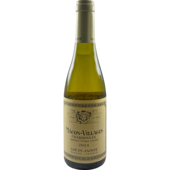 Bottle shot for 2024 Louis Jadot Macon Villages 375ml