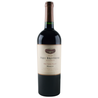 Bottle shot for 2009 Frei Bros. Merlot
