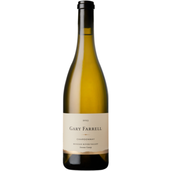 Bottle shot for 2023 Gary Farrell Russian River Chardonnay