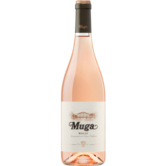 Bottle shot for 2025 Muga Rosado Rose