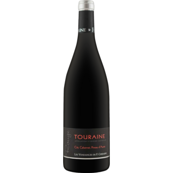 Bottle shot for 2023 Francois Chidaine Touraine Rouge