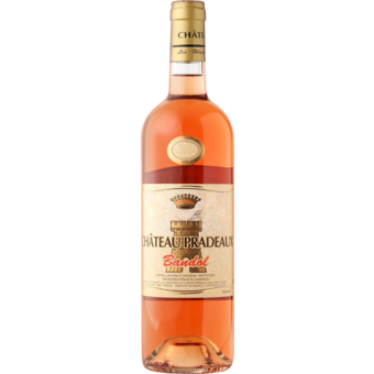 Bottle shot for 2025 Chateau Pradeaux Bandol Rose