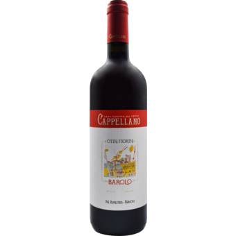 Bottle shot for 2021 Cappellano Barolo Pie Rupestris