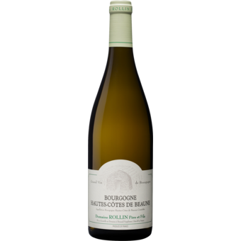 Bottle shot for 2024 Domaine Rollin Bourgogne Hautes Cotes De Beaune Blanc