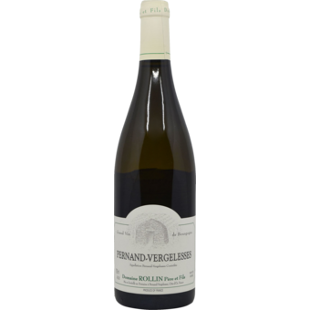 Bottle shot for 2023 Domaine Rollin Pernand Vergelesses Blanc