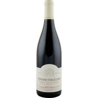 Bottle shot for 2023 Domaine Rollin Pernand Vergelesses Rouge 1er Cru 'Les Fichots'