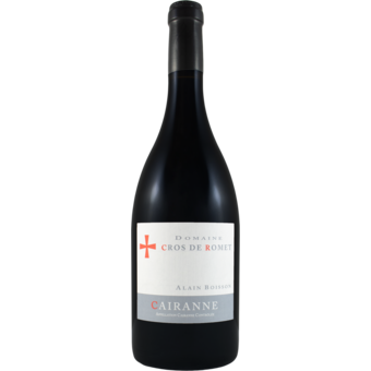 Bottle shot for 2022 Cros De Romet Cairanne Rouge