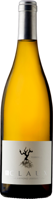 Bottle shot for 2022 Domaine Raymond Usseglio Cotes Du Rhone "Les Claux" Blanc