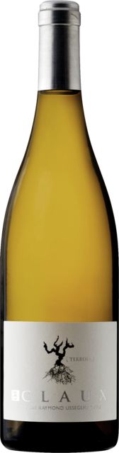 Bottle shot for 2022 Domaine Raymond Usseglio Cotes Du Rhone "Les Claux" Blanc