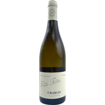Bottle shot for 2024 Domaine Nathalie & Gilles Fevre Chablis