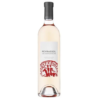 Bottle shot for 2025 Peyrassol Cuvee De Commandeurs Rose