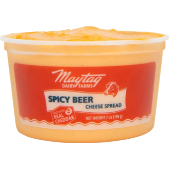 Bottle shot for  Maytag Spicy Beer Cheese Spread