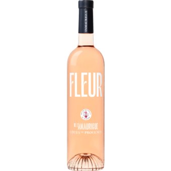 Bottle shot for 2025 Domaine De L'amaurigue Fleur Cotes De Provence Rose