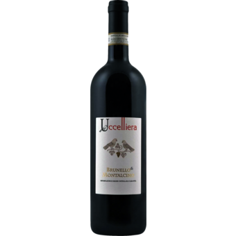 Bottle shot for 2021 Uccelliera Brunello Di Montalcino
