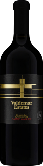 Bottle shot for 2022 Valdemar Estates Cabernet Sauvignon Klipsun Vineyard