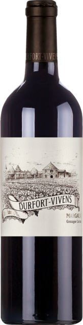 Bottle shot for 2021 Chateau Durfort Vivens Le Plateau