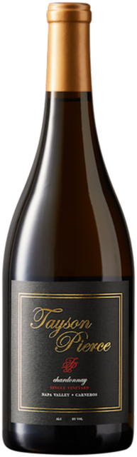 Bottle shot for 2019 Tayson Pierce Chardonnay
