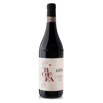 Bottle shot for 2021 Cristian Boffa Barolo Capalot