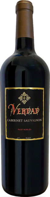 Bottle shot for 2022 Verdad Paso Robles Cabernet Sauvignon