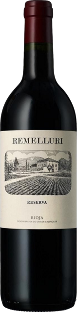 Bottle shot for 2018 Remelluri Rioja Reserva