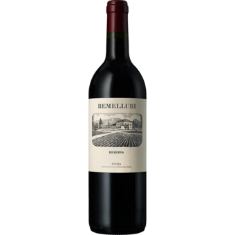 Bottle shot for 2018 Remelluri Rioja Reserva