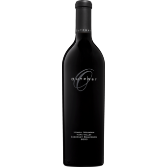 Bottle shot for 2023 Outpost Howell Mountain Cabernet Sauvignon