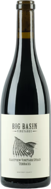 Bottle shot for 2019 Big Basin Coastview Vineyard Syrah Terraces