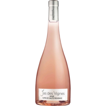 Bottle shot for 2025 Jas Des Vignes Alpes De Hautes Provence Rose