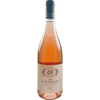 Bottle shot for 2025 Olga Raffault Chinon Rose