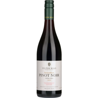 Bottle shot for 2024 Felton Road Pinot Noir Bannockburn