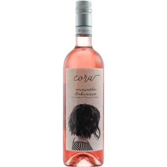 Bottle shot for 2025 Cora Cerasuolo D'abruzzo Rose