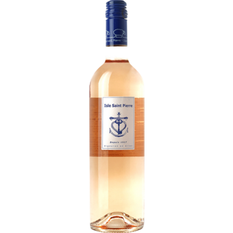 Bottle shot for 2025 Isle Saint Pierre Rose Igp Mediterranee
