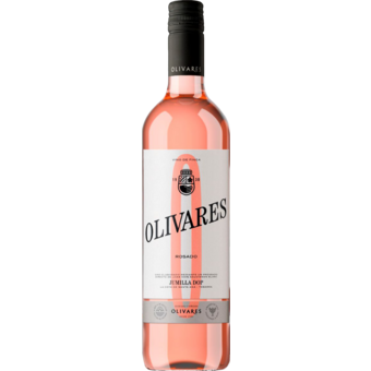 Bottle shot for 2025 Olivares Rosado Jumilla