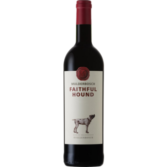 Bottle shot for 2023 Mulderbosch Faithful Hound Red Blend