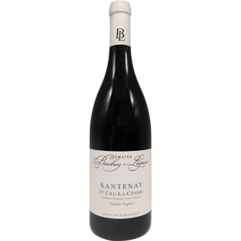 Bottle shot for 2023 Domaine Bachey Legros Santenay 1er Cru La Comme
