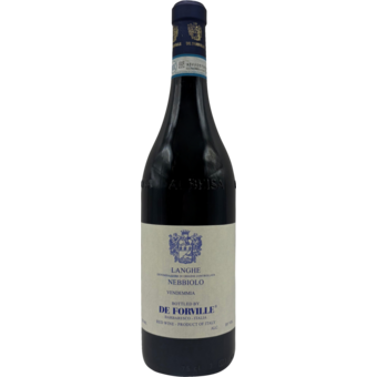 Bottle shot for 2025 De Forville Langhe Nebbiolo