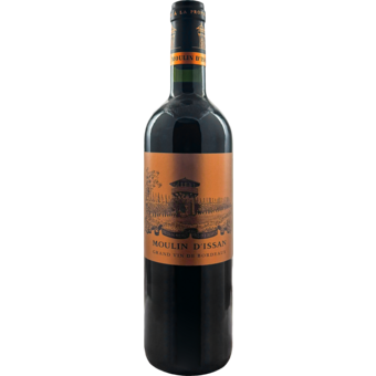 Bottle shot for 2022 Chateau D'issan Moulin D'issan Bordeaux Superior