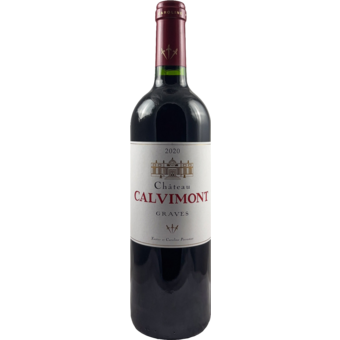 Bottle shot for 2020 Chateau Calvimont Graves Rouge