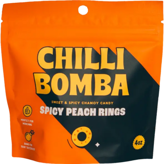 Bottle shot for  Chilli Bomba Spicy Peach Rings
