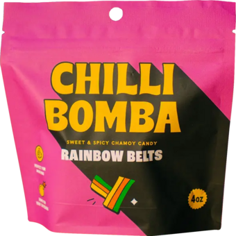 Bottle shot for  Chilli Bomba Rainbow Belts