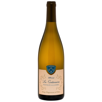 Bottle shot for 2025 Serge Dagueneau & Filles Pouilly Sur Loire Chasselas "La Centenaire"