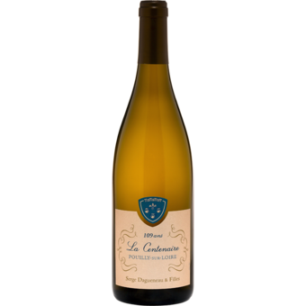 Bottle shot for 2025 Serge Dagueneau & Filles Pouilly Sur Loire Chasselas "La Centenaire"